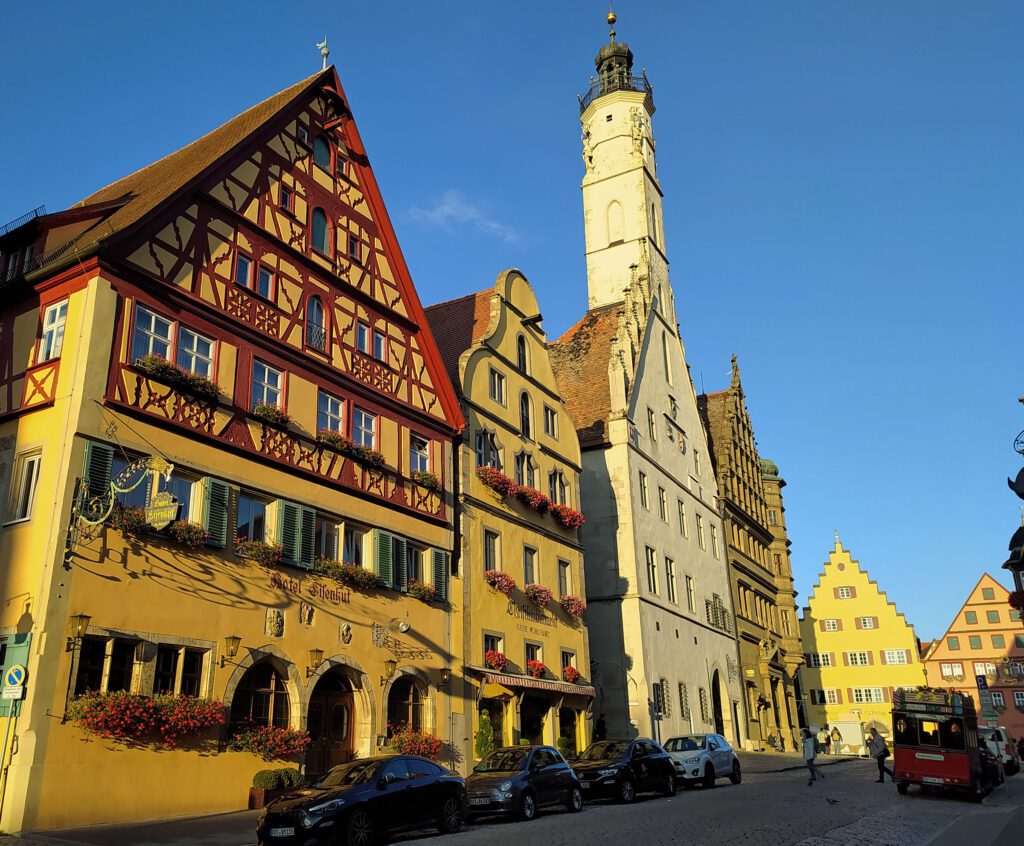 Die malerische Altstadt von Rothenburg