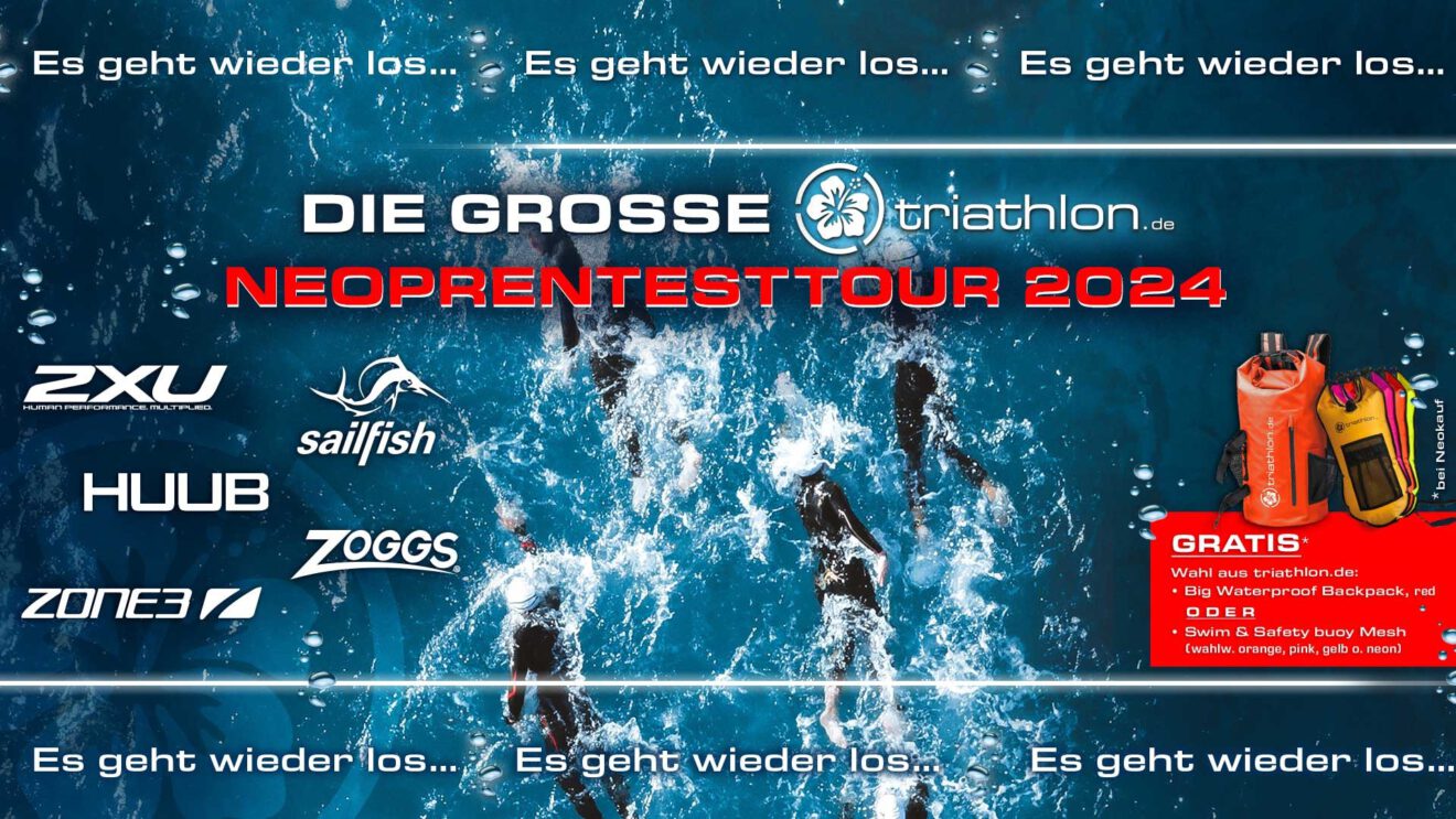 Neoprentest beim Stadttriathlon Erding