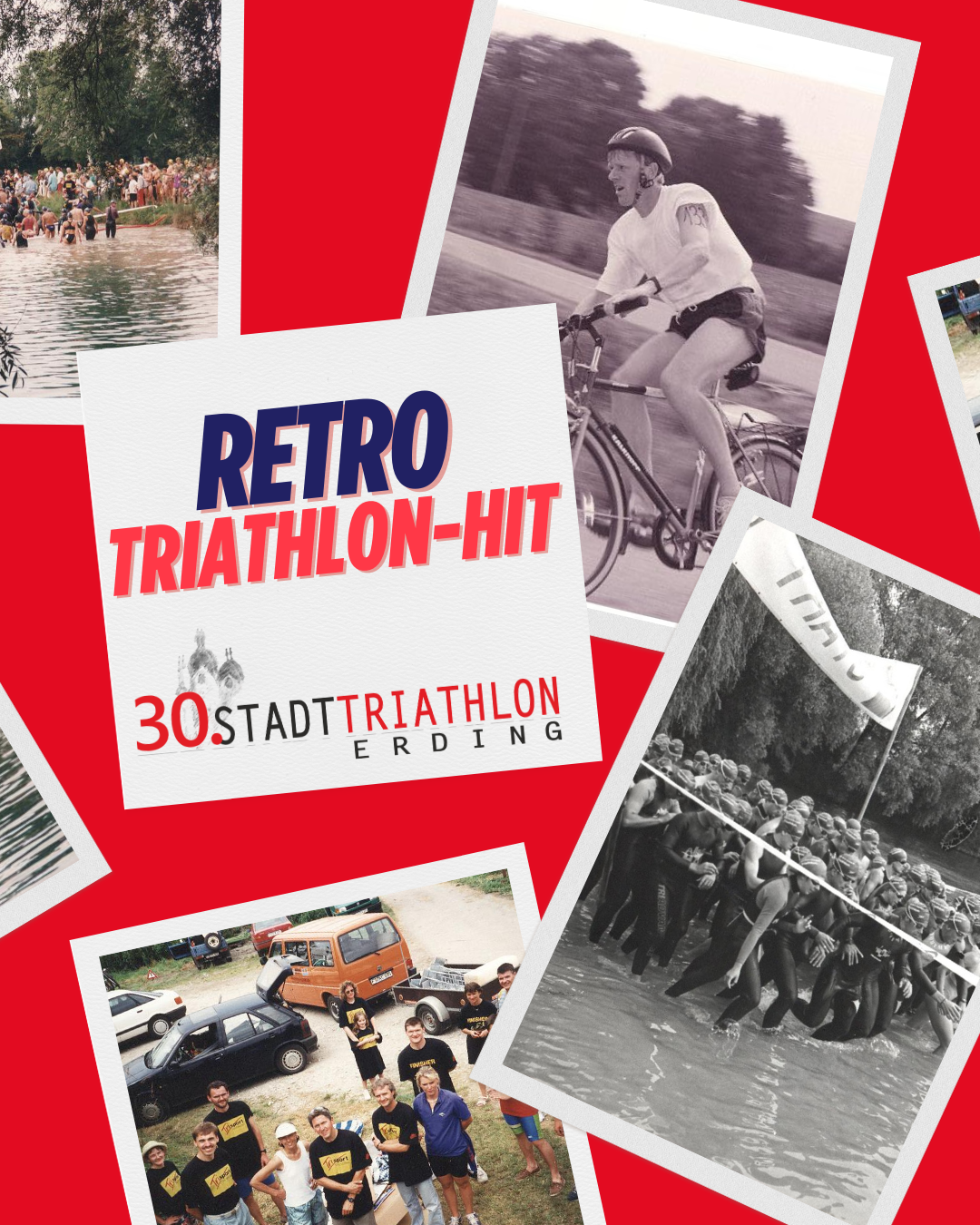 Zeige deinen Style &amp; gewinne: Das Retro-Gewinnspiel zum 30. Stadttriathlon Erding!